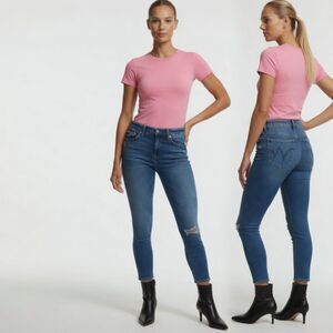 Mother High Waisted Looker Jeans in Getalongs